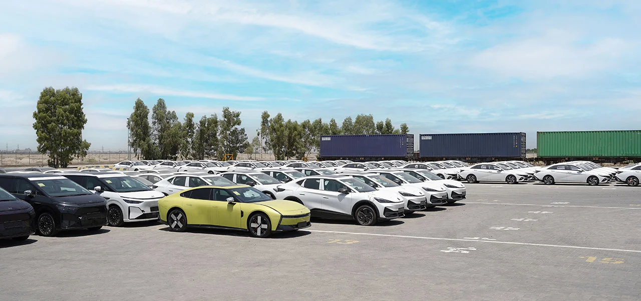 Vehicle imports to APRIN Dry Port